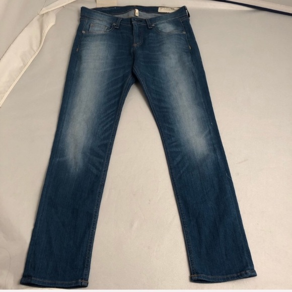 Rag and Bone capri skinny blue jeans in Clean Kilbowie 29 - Picture 5 of 13